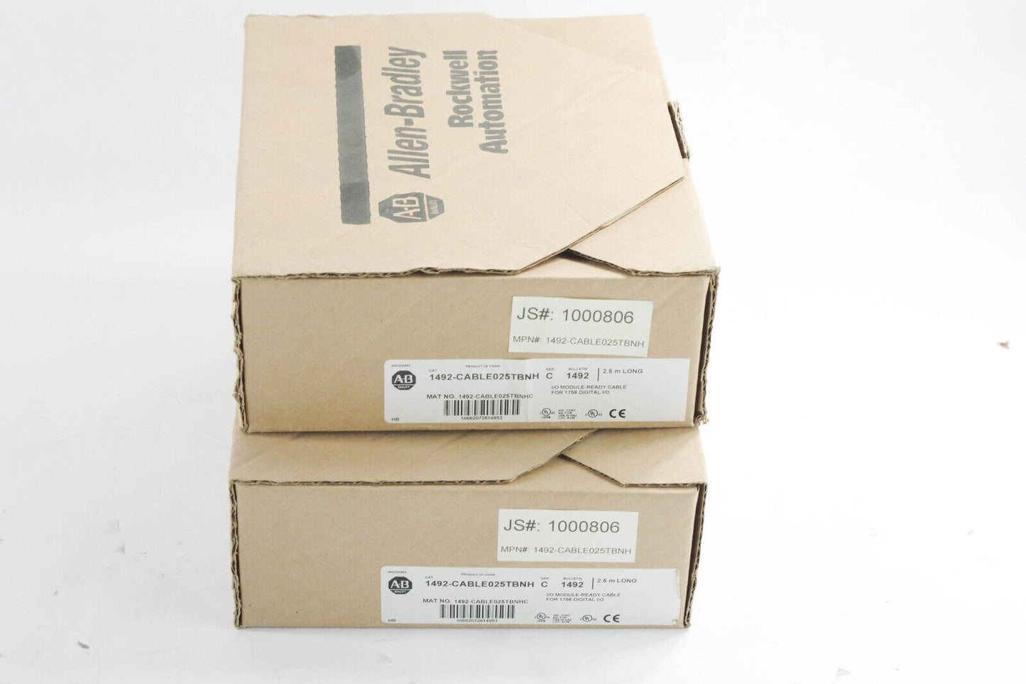 Allen-Bradley 1492-CABLE025TBNH 2.5m Cable Series C