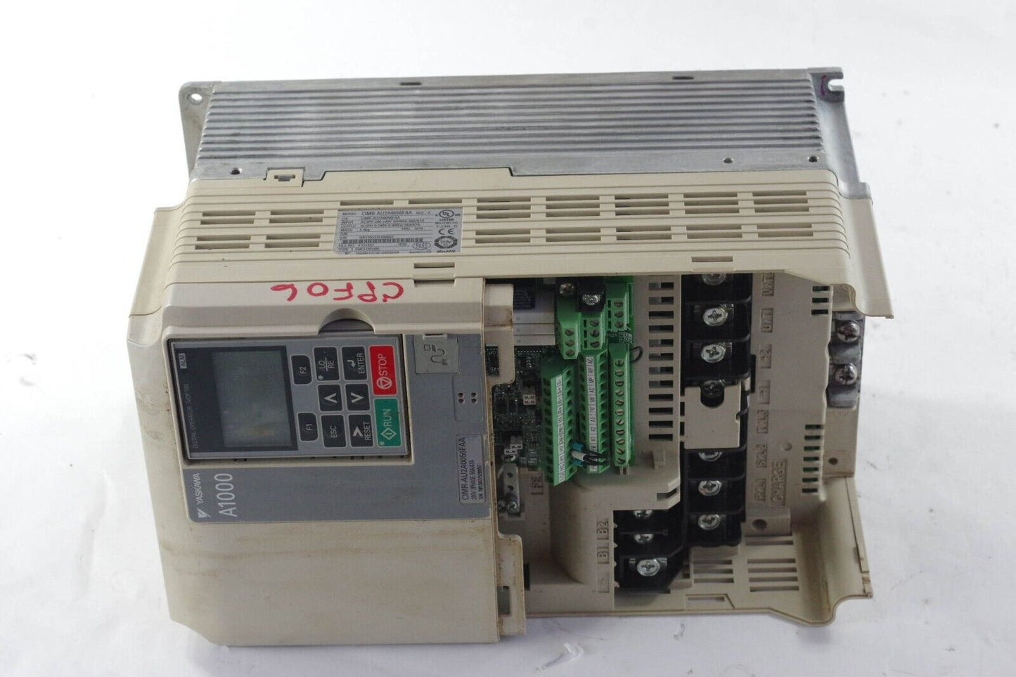 Yaskawa CIMR-AU2A0056FAA AC Drive A1000 Series - Untested / Unknown