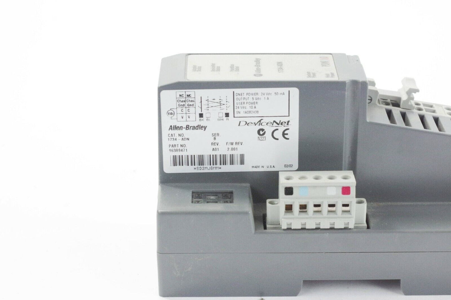 Allen-Bradley 1734-ADN / 1734-ADN Ser B DeviceNet Adapter Module