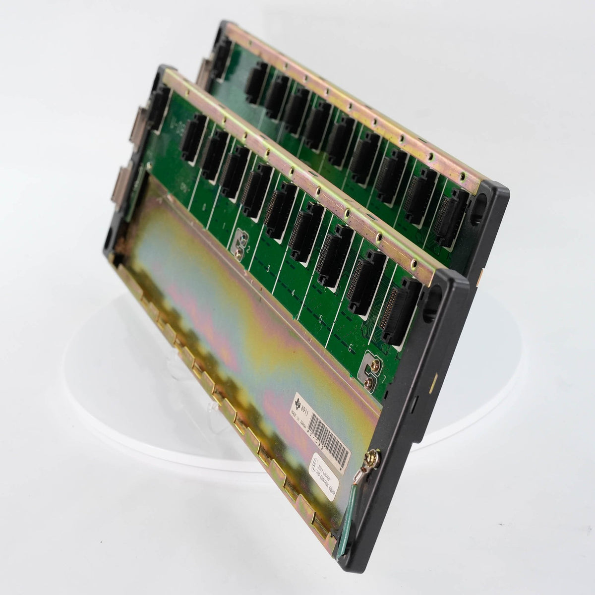 Texas Instruments U-08B 8-Slot I/O Base Series 500 505 PLC Rack Chassis U08B