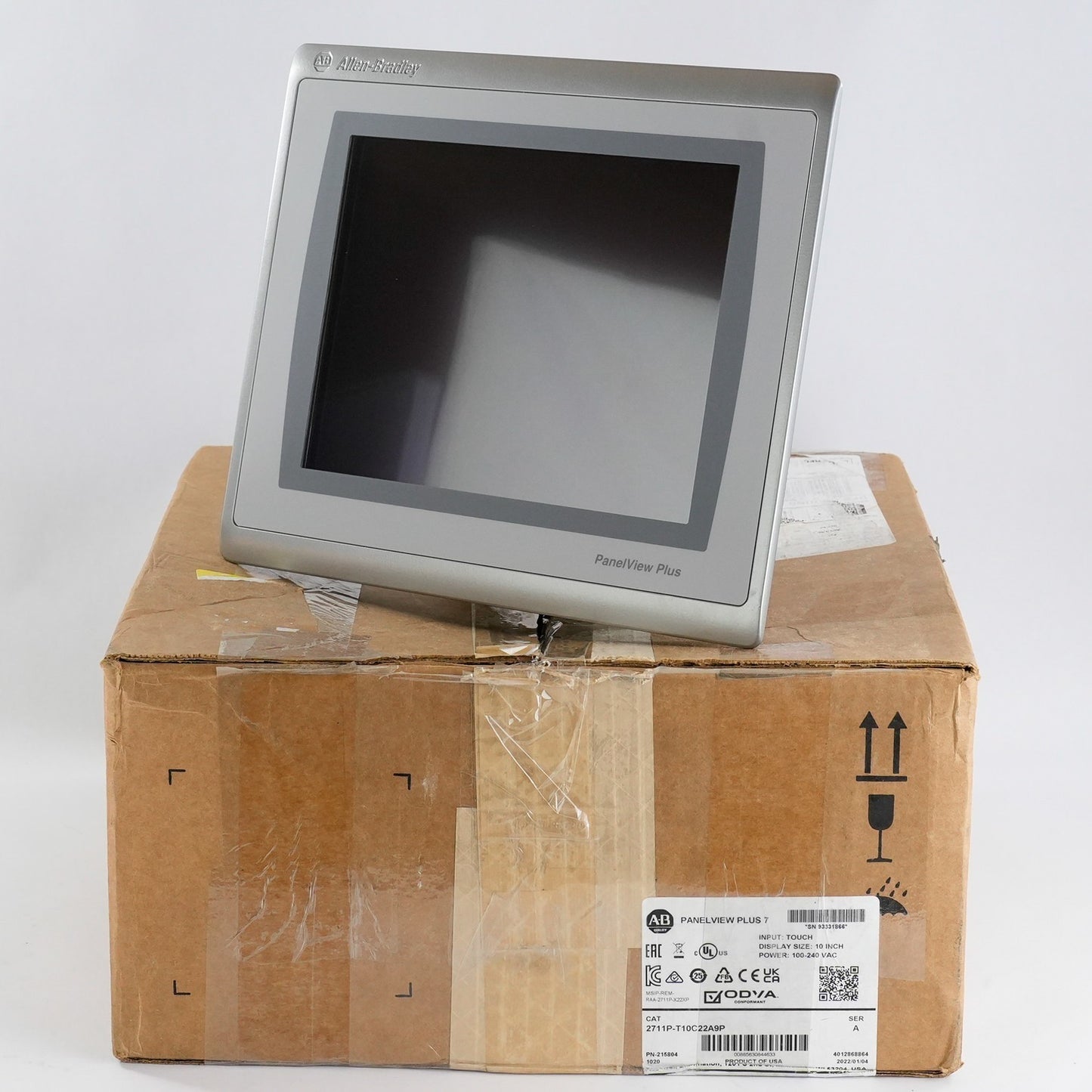 Allen Bradley 2711P-T10C22A9P /A PanelView Plus Color Terminal - Open Box