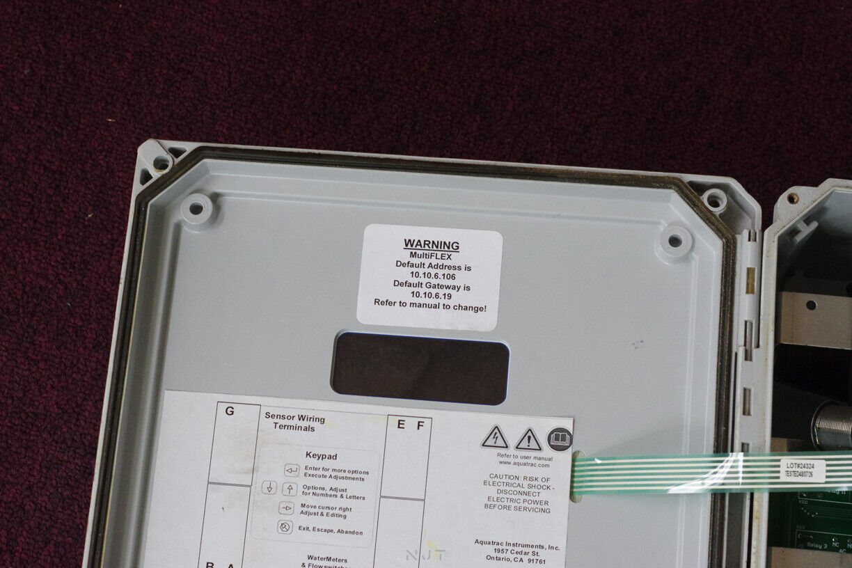 Aquatrac Multiflex Controller M5T-CO-T2-TF-OR-RC M5T-C0-T2-TF-OR-RC