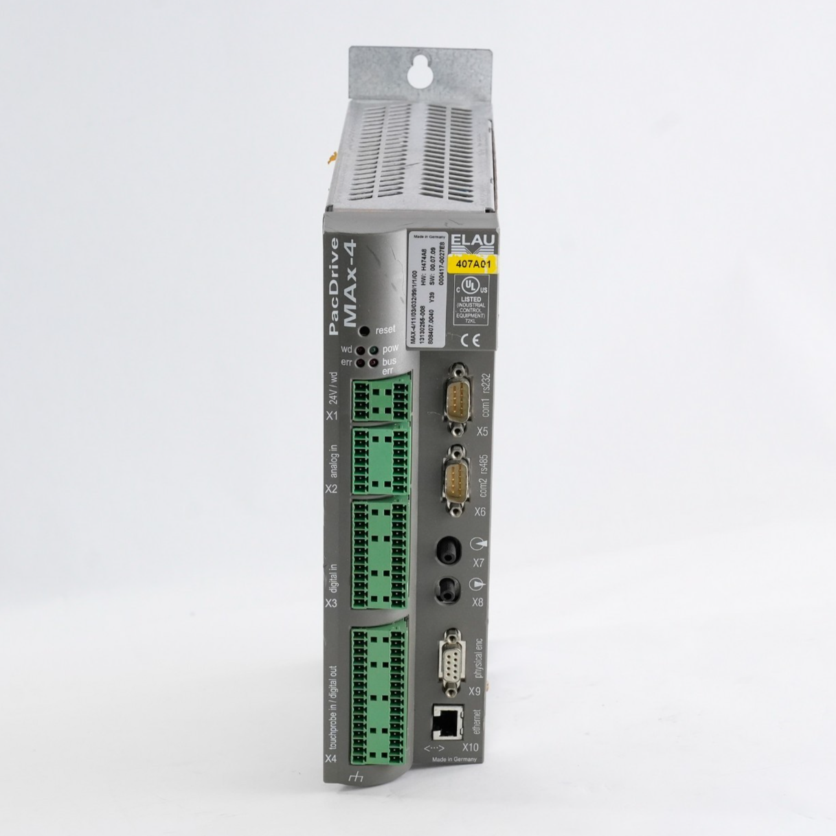 Schneider MAX-4/11/03/032/99/1/1/00 13130255-008 Elau PacDrive - For Parts