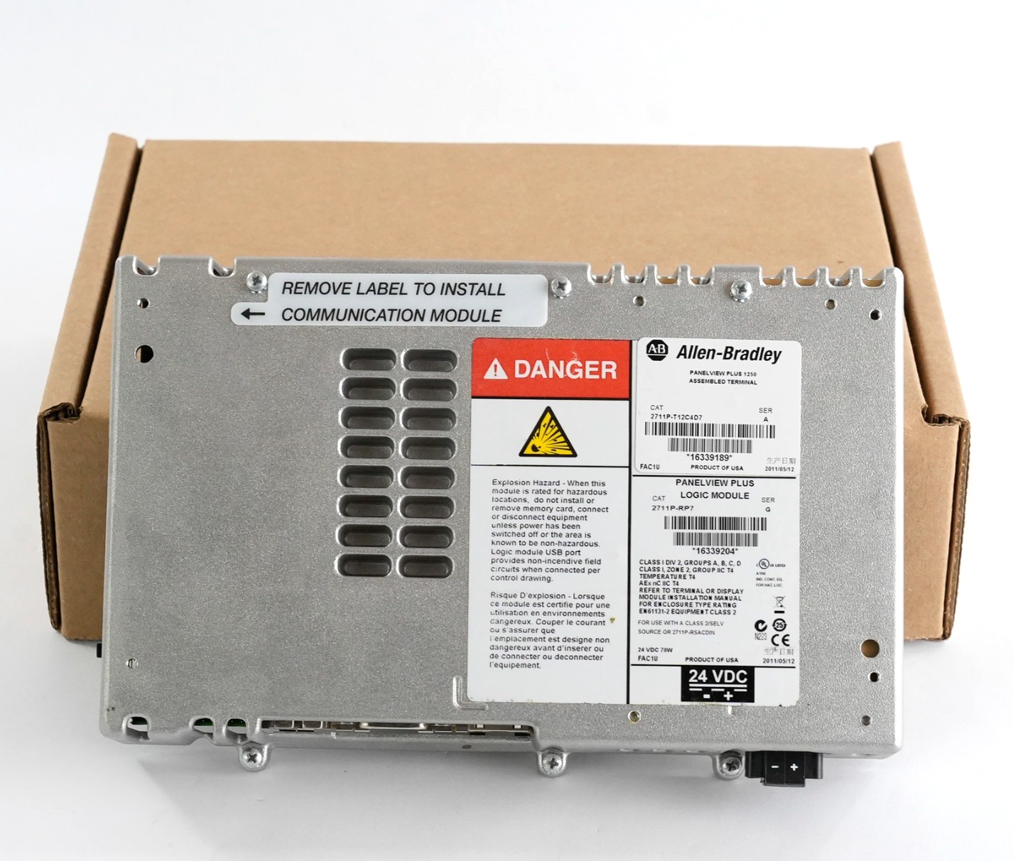 Allen Bradley 2711P-RP7 /G PanelView Plus Logic Module - Without Original Box