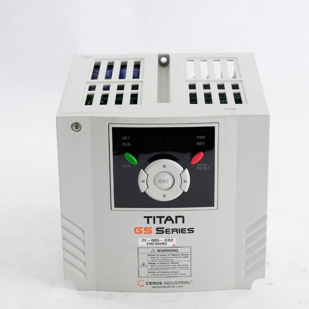 Titan Industrial GS Cerus CI-005-GS2 Variable Frequency Drive 200-230V 3-Phase