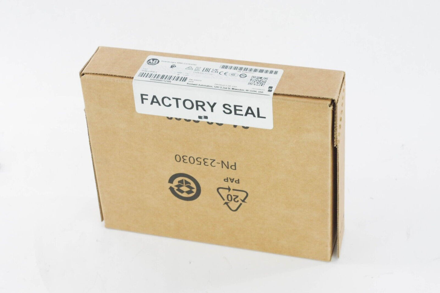 2023 Allen Bradley 1756-L83ES /B GuardLogix 5580 Controller - New Surplus Sealed