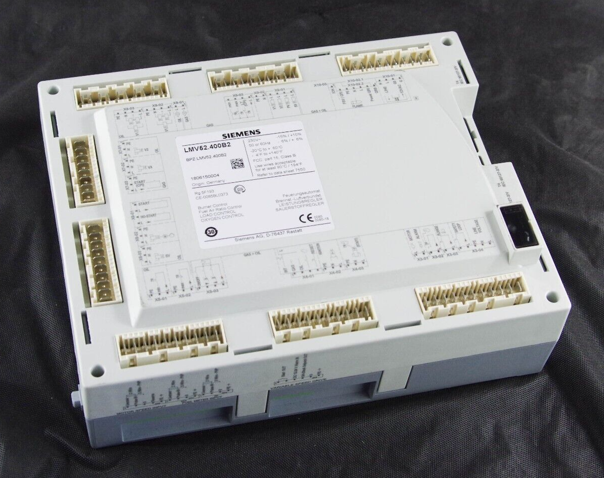 Siemens LMV52.400B2 / LMV52400B2 Burner Management System Fuel Air Ratio Control