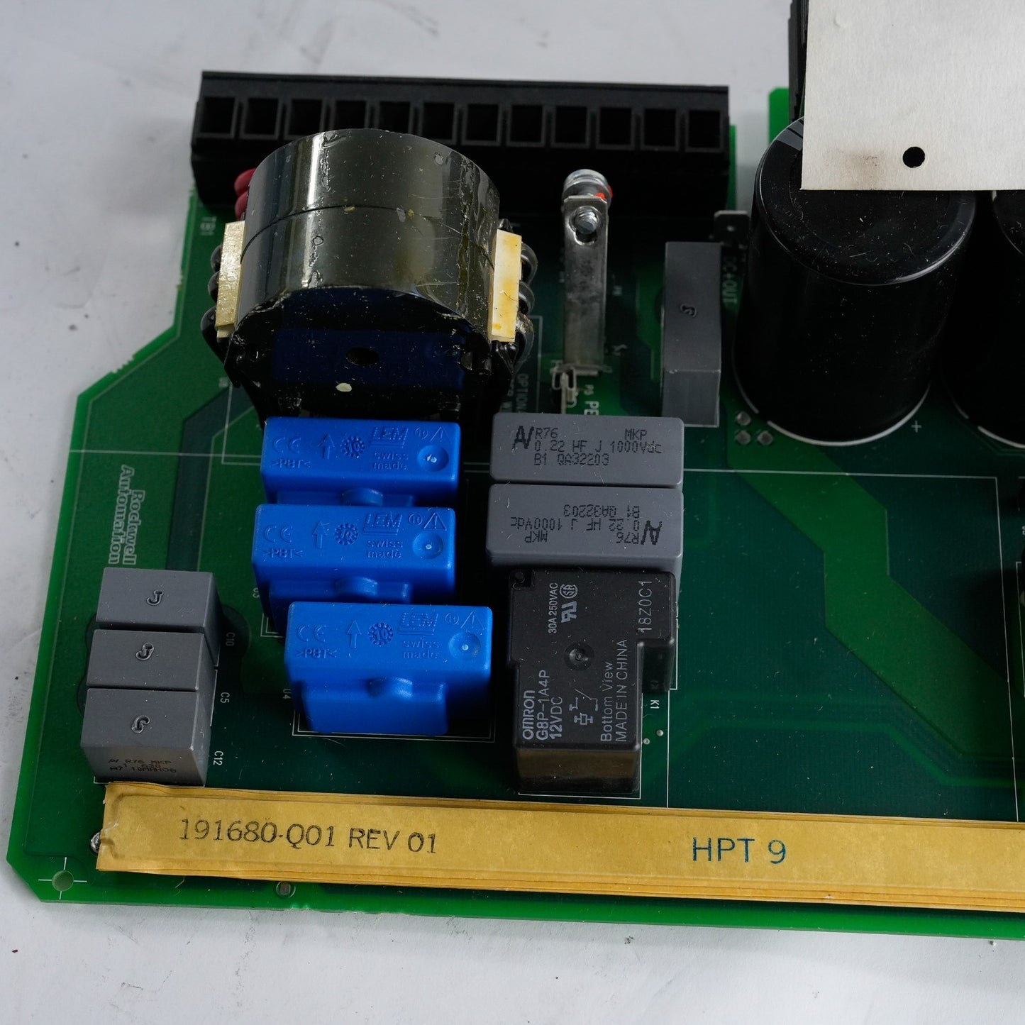 Allen Bradley 191680-Q01 PowerFlex 700 Series Inverter 3-Ph Motor Control V/Hz