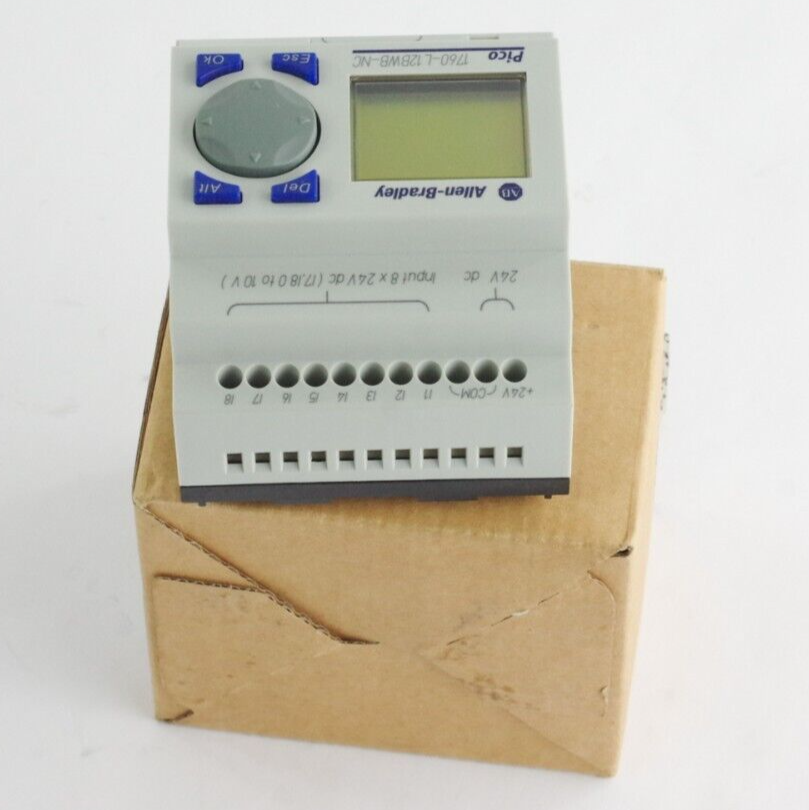 Allen Bradley 1760-L12BWB-NC /A Pico Controller 8 Digital Inputs 4 Relay 24V DC