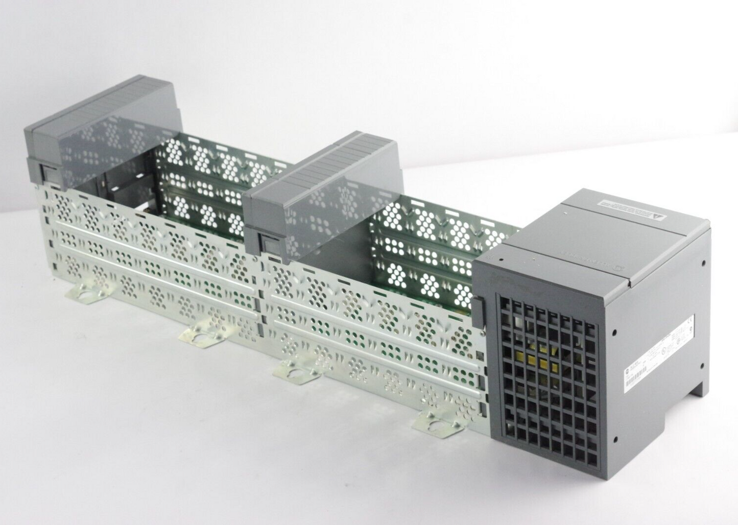 Allen Bradley 1746-P4 Ser A Power Supply w/ 1746-A13 Ser B 13-Slot Rack