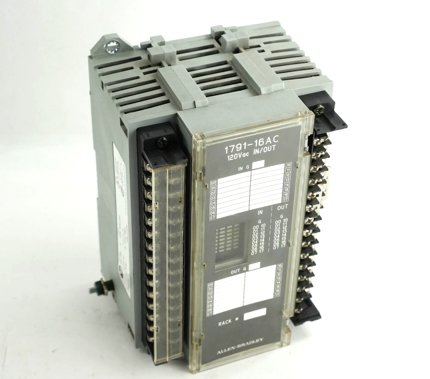 Allen Bradley 1791-16AC /B Block I/O Module 120V AC 16 Input / 16 Output