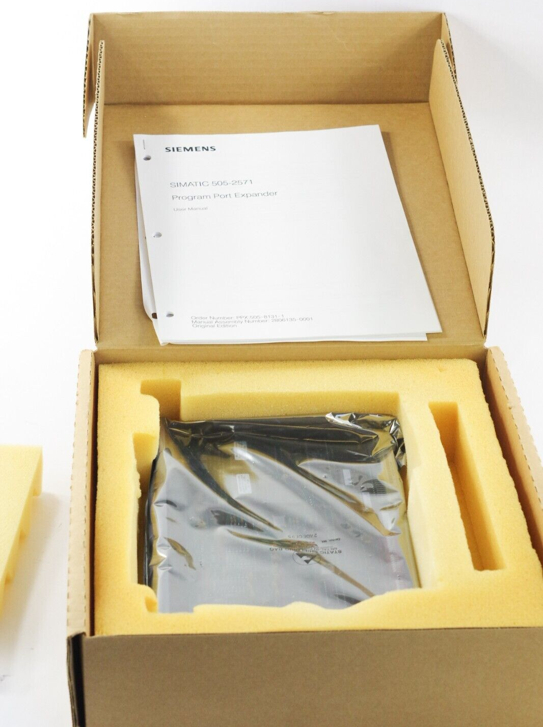 Siemens Simatic 505-2571 Program Port Expander Module In Box