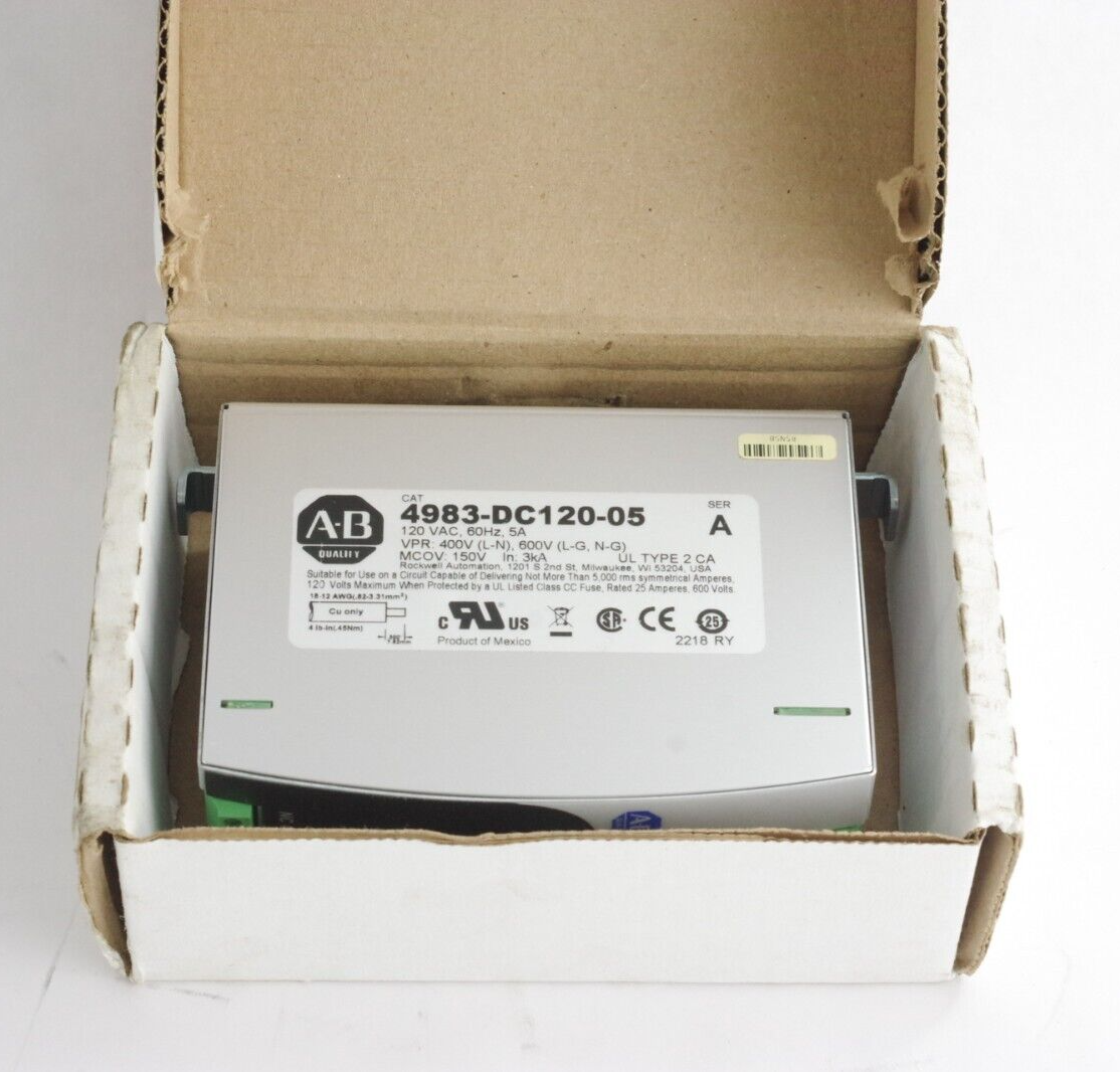Allen Bradley 4983-DC120-05 Series A Surge/Filter Protection - Open Box