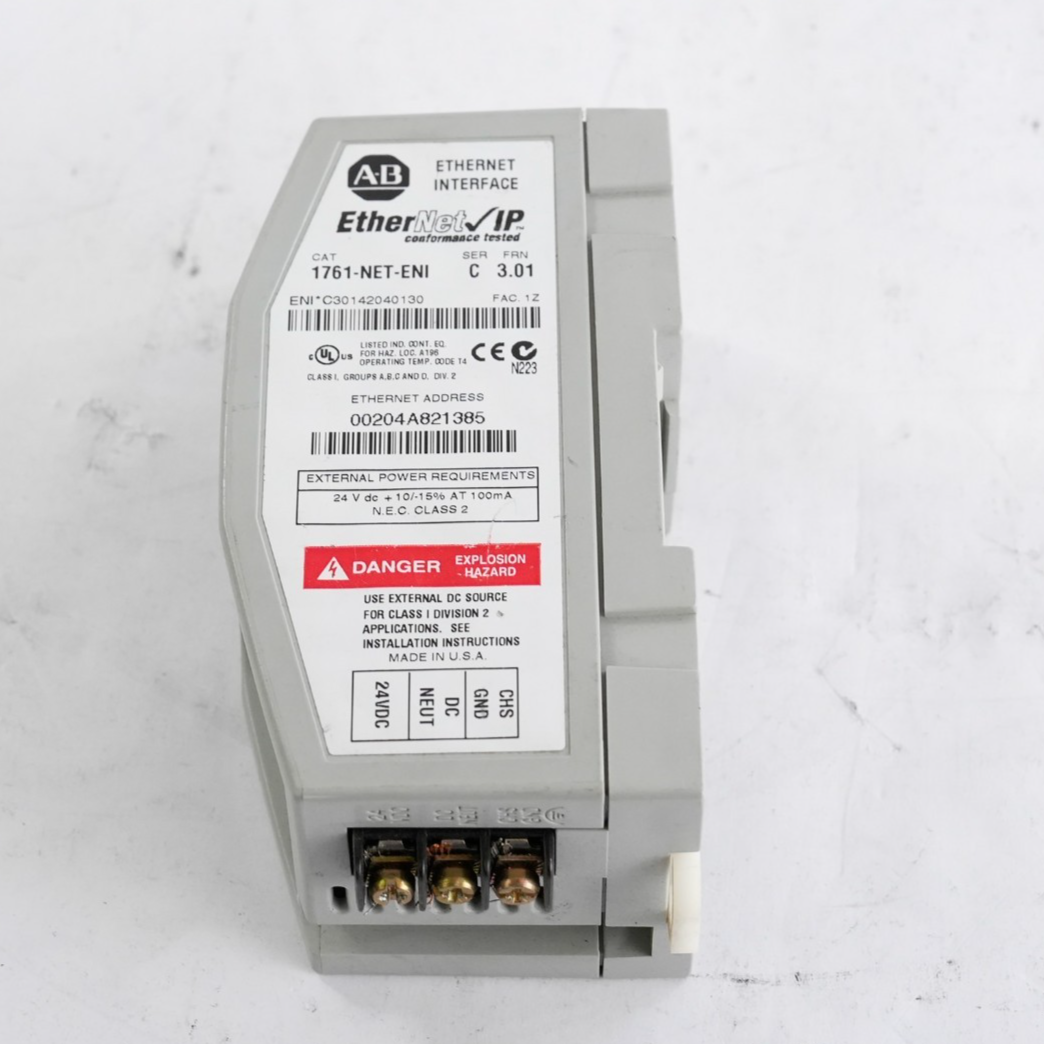 Allen Bradley 1761-NET-ENI MicroLogix Ethernet Interface Module