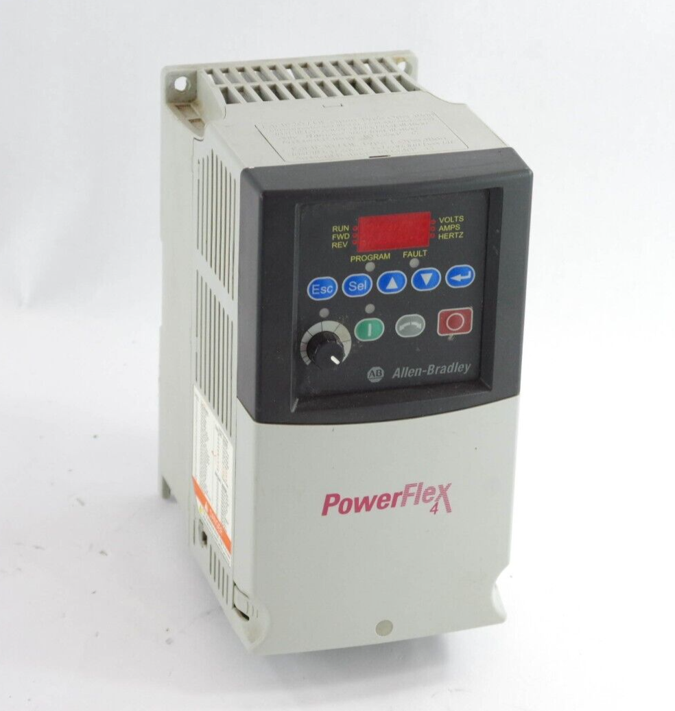 Allen Bradley 22A-B012N104 / 22AB012N104 PowerFlex 4 AC Drive 2.2kW/3.0HP 15.5A