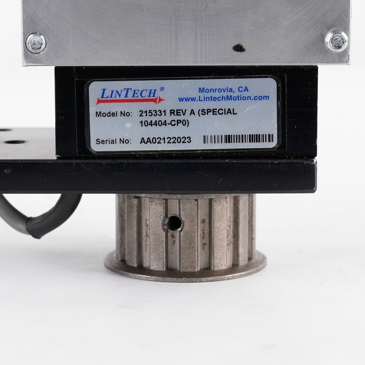 LinTech 104404-CP0 100 Series Linear Positioning Slide 4" 215331 104404CP0