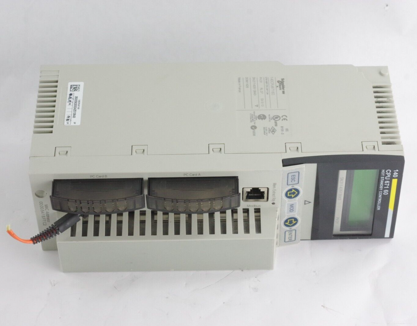 Schneider Electric 140CPU67160 Modicon Quantum Unity Processor Module PV31 RL 37
