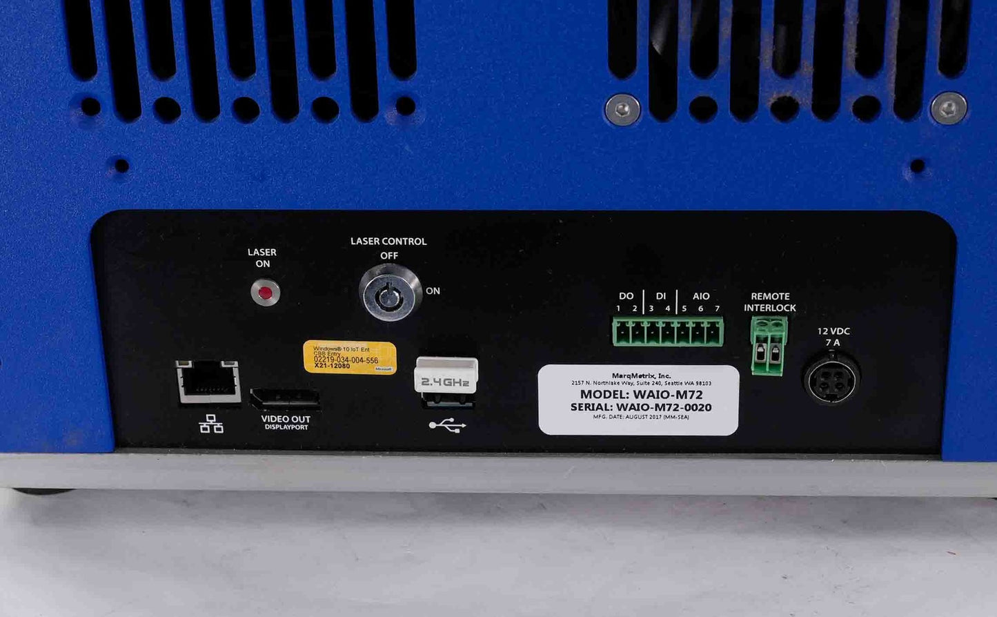 MarqMetrix WAIO-M72 - Untested