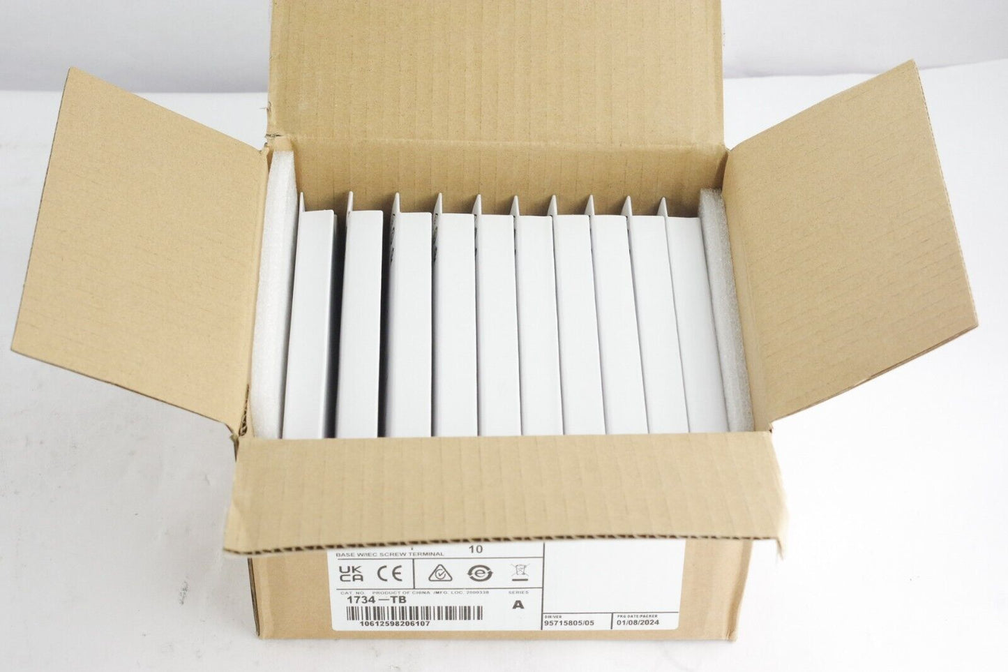 1x 2024 Allen-Bradley 1734-TB Ser A Point I/O Module Terminal Base 1734TB