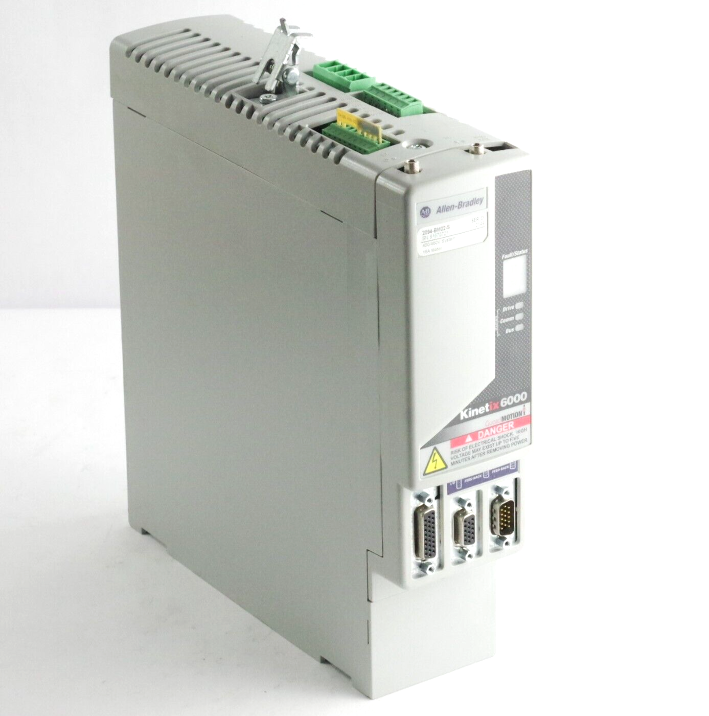 Allen Bradley 2094-BM02-S Ser D Kinetix 6000 2094 15A Axis Module - Installed