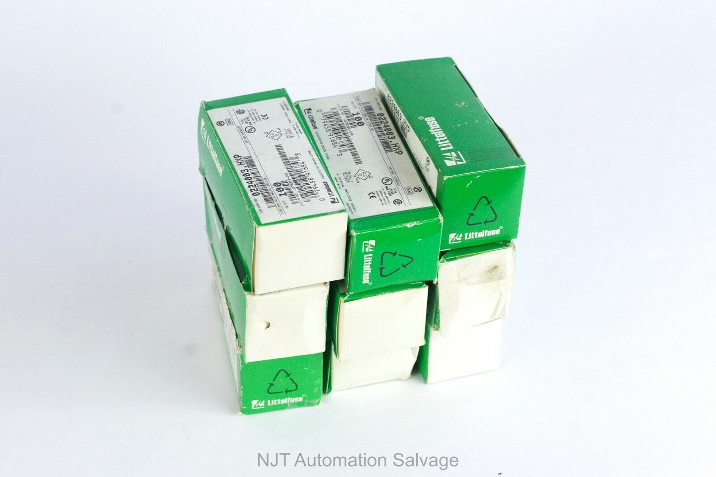 100x LITTELFUSE 0224003.HXP FUSE AXIAL 3A 5 X 15MM FAST ACTING 250V (100 Fuses)