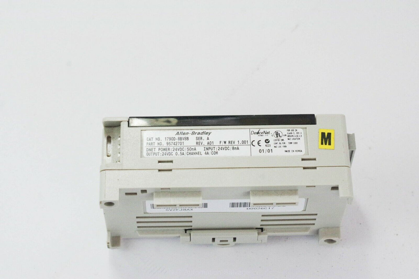 Allen-Bradley 1790D-8BV8B /A Power Supply Ser. A Rev. C01 CompactBlock LDX