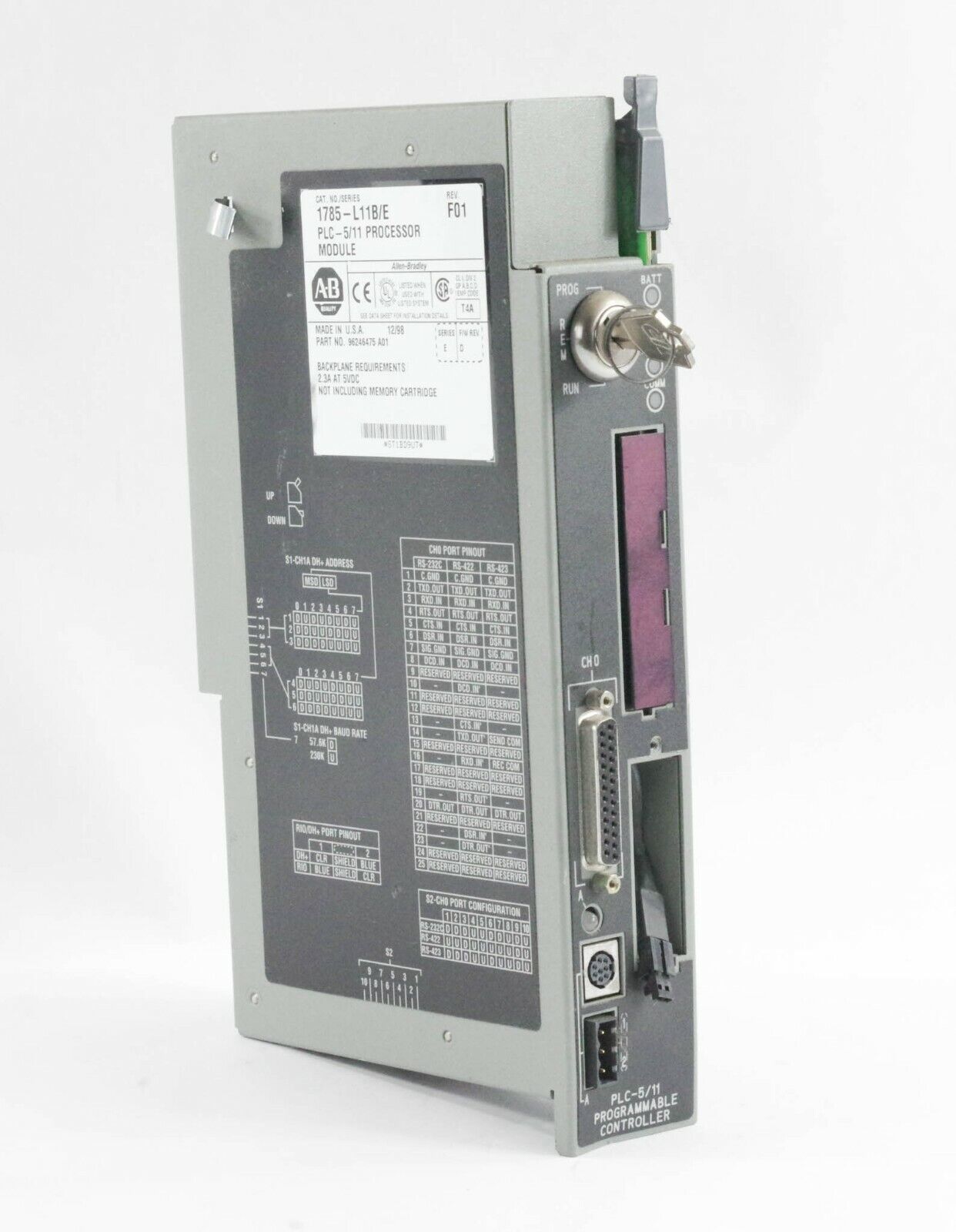 Allen-Bradley 1785-L11B/E PLC-5/11 Processor Ser. E 1785-L11B