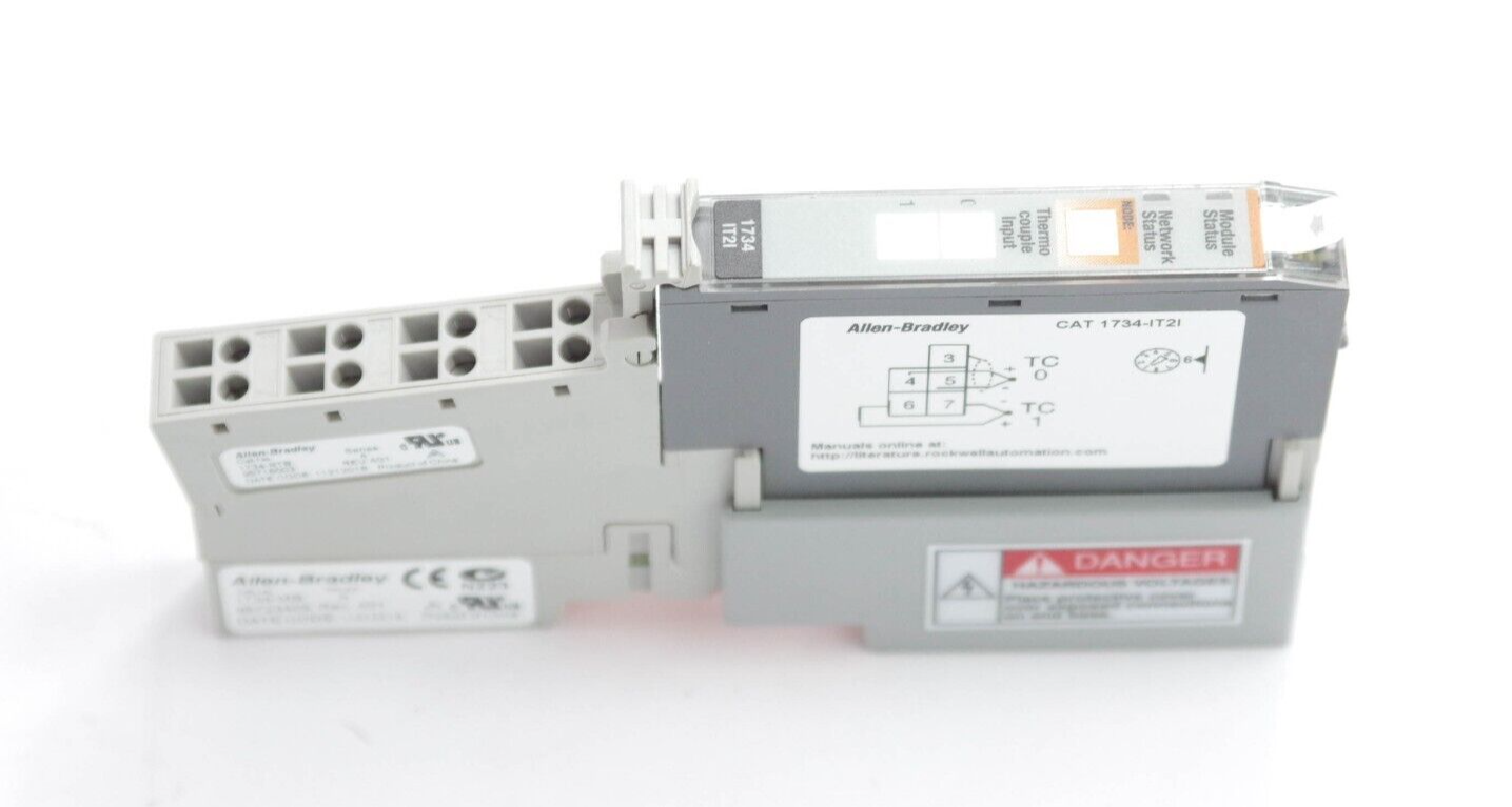 Allen Bradley 1734-IT2I / 1734IT2I Ser C Thermocouple Temperature I/O Module