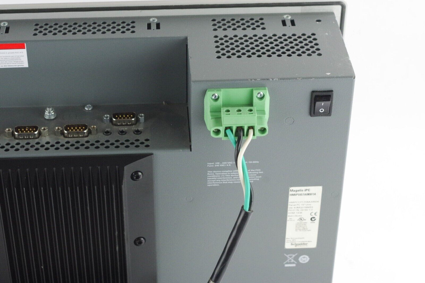 Schneider Magelis IPC HMIPCCP170 / HMIPCCP170BA35T04N00 PC Computer +HMI Display