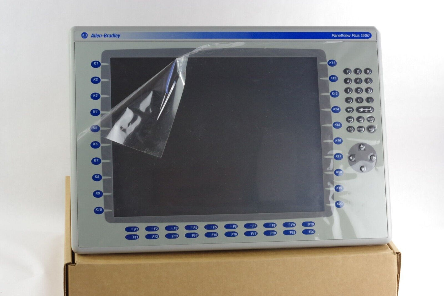 Allen Bradley 2711P-B15C4D1 /A PanelView Plus 1000 2711P-RP1 /B + RDB15C Refurb