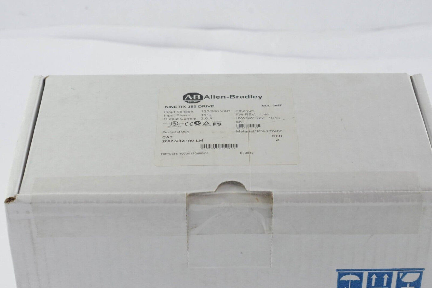Allen-Bradley 2097-V32PRO-LM Kinetix 350 Servo Driver / 2097-v32PR0-LM
