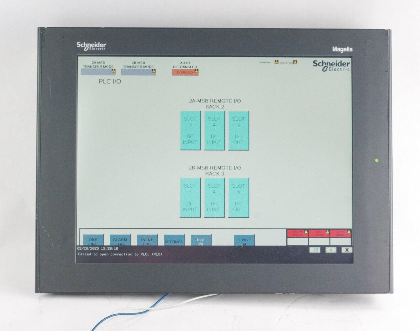 Schneider Electric XBTGT7340 Magelis 15" Color Touch Panel XBT TFT PV02 RL10 SV2
