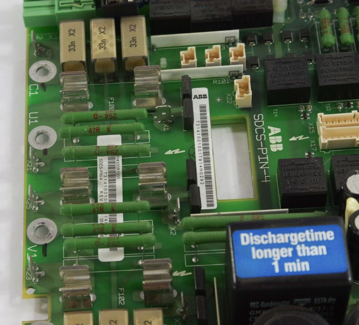 ABB SDCS-PIN-4 Power Board For DCS drives - No fuses Included