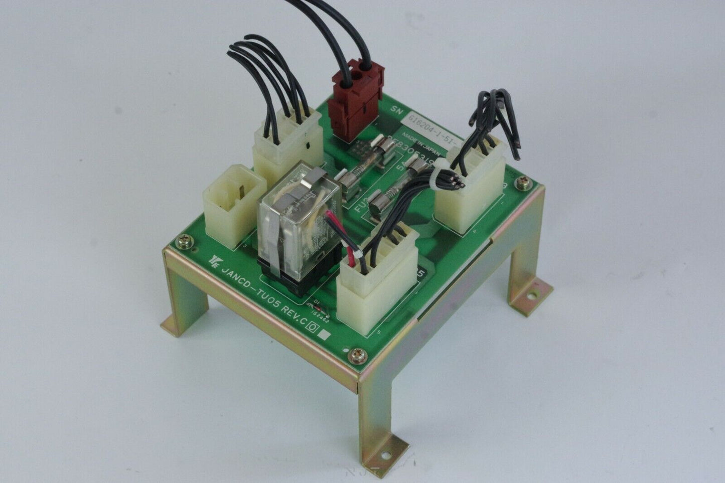 Motoman Yaskawa Electric JANCD-TU05 Relay Circuit Board Rev.C