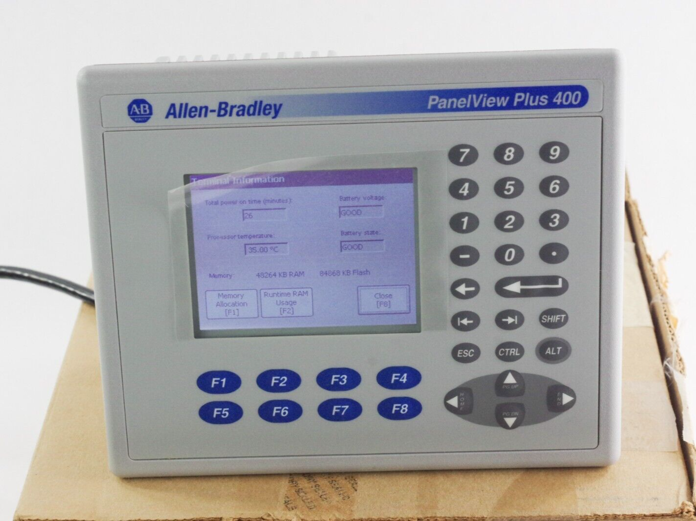 Allen Bradley 2711P-K4M20A Ser D Panelview Plus 400 - Open Box