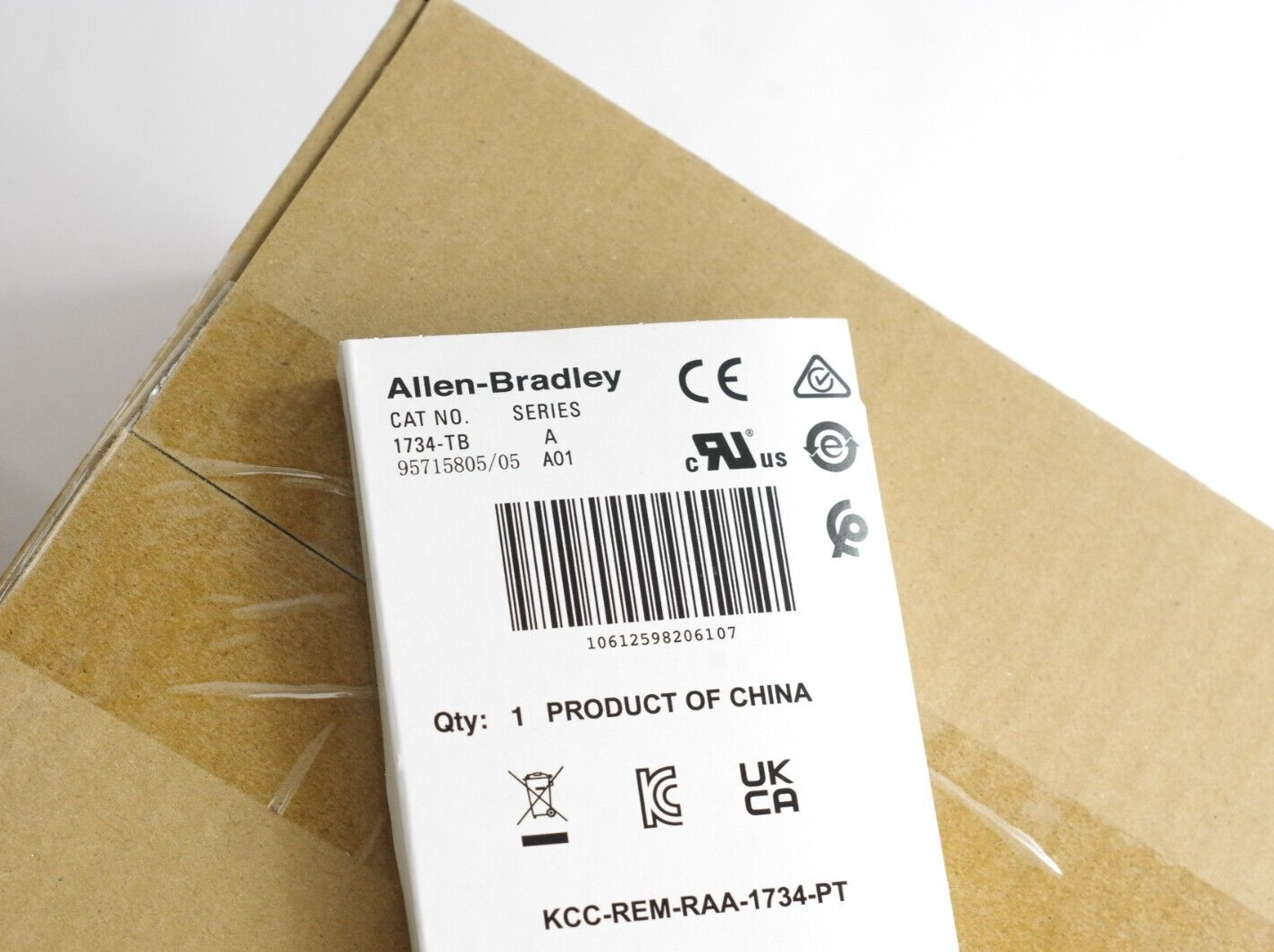 1x Allen Bradley 1734-TB Ser A Point I/O Module Terminal Base 1734TB 2023