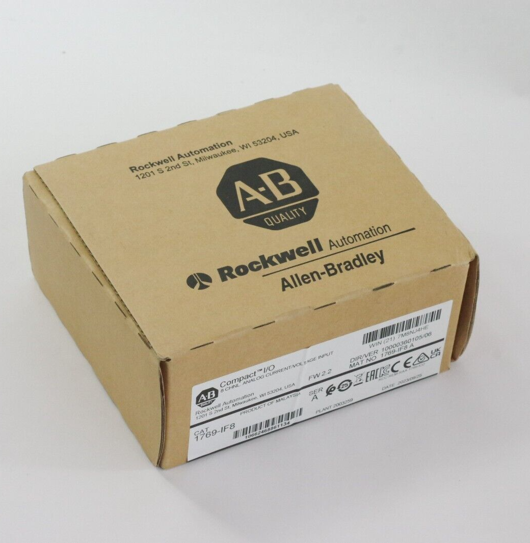 Allen Bradley 1769-IF8 /A CompactLogix 8 Pt Analog Input Module - Sealed Surplus