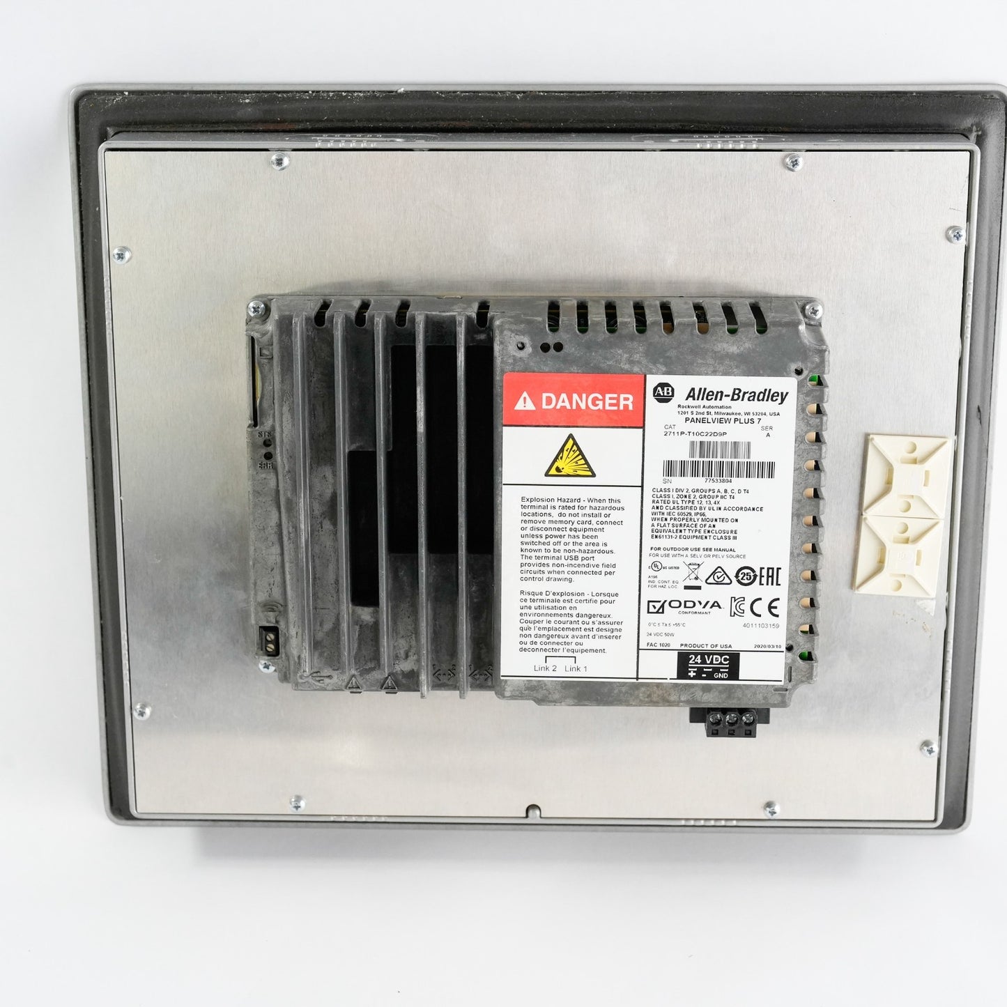Allen Bradley 2711P-T10C22D9P /A Panelview Plus 7 Operator Interface Panel