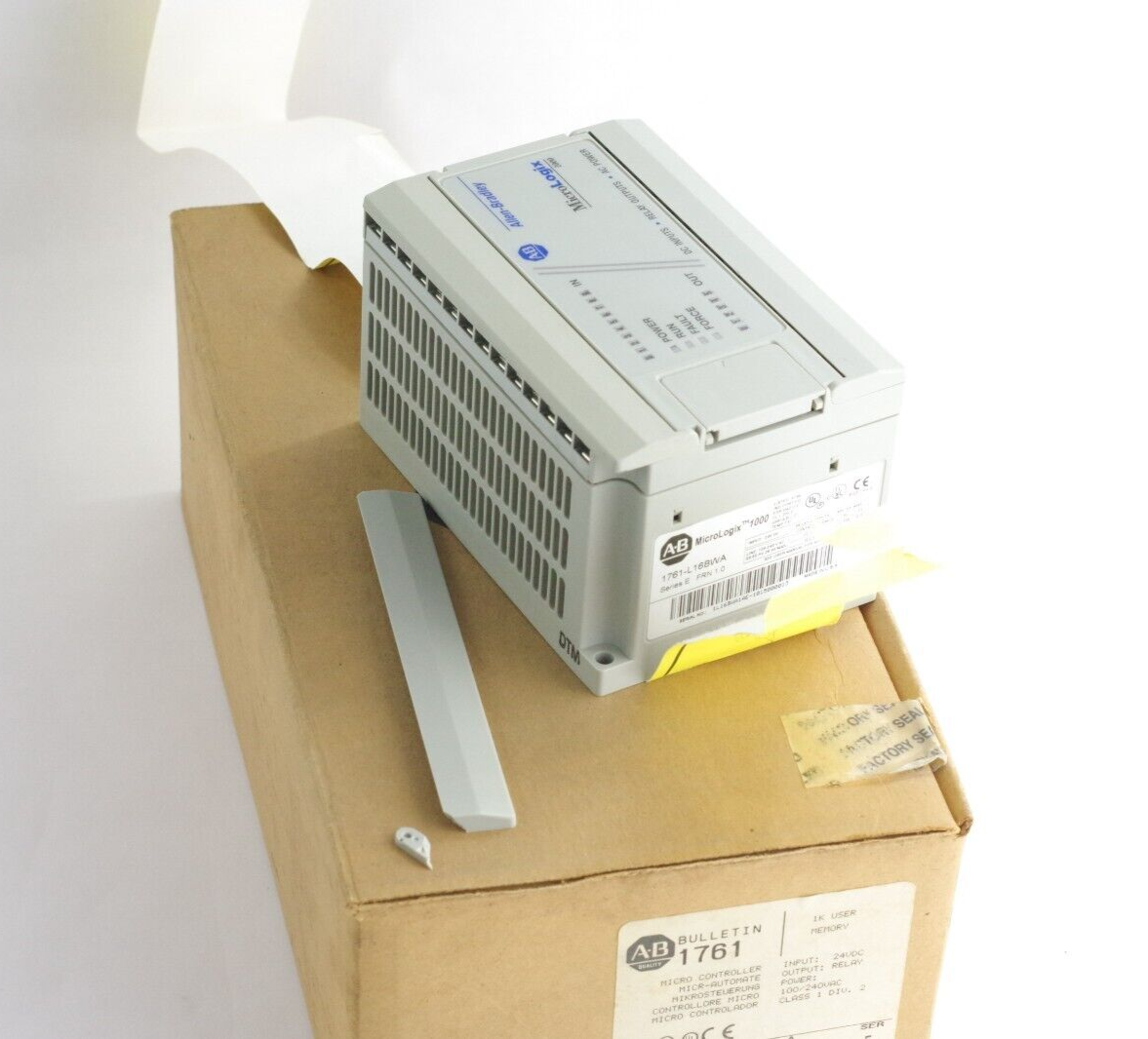 Allen Bradley 1761-L16BWA Ser E FRN 1.0 24VDC Module - Open Box