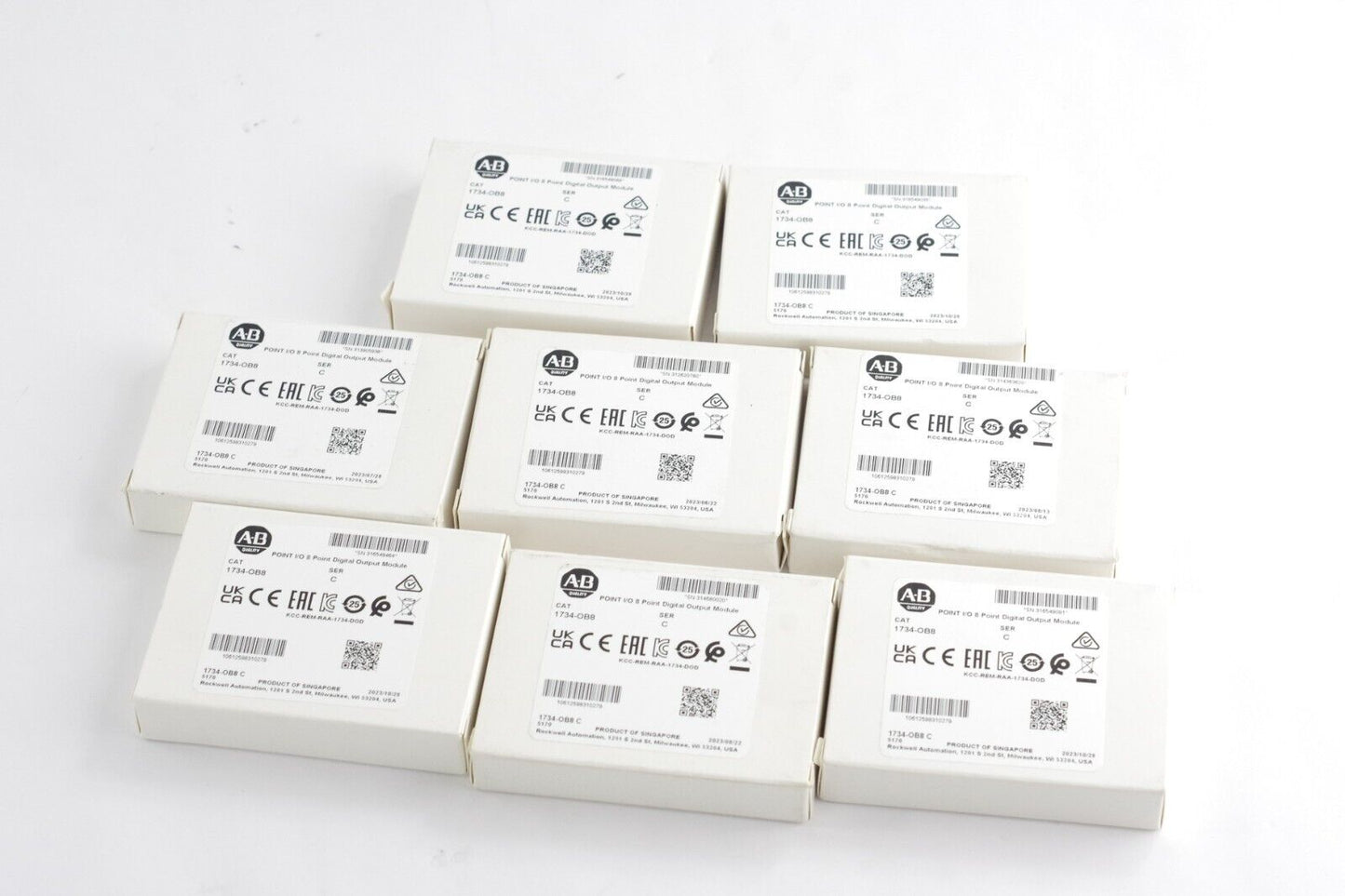 2023 Allen Bradley 1734-OB8 Ser C Point I/O 8-Point Digital Output Module