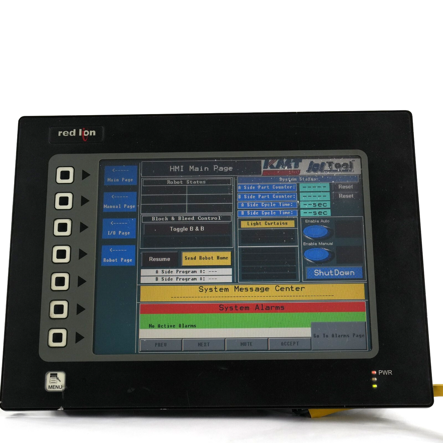 Red Lion G310C210 Operator Interface Control Panel G310
