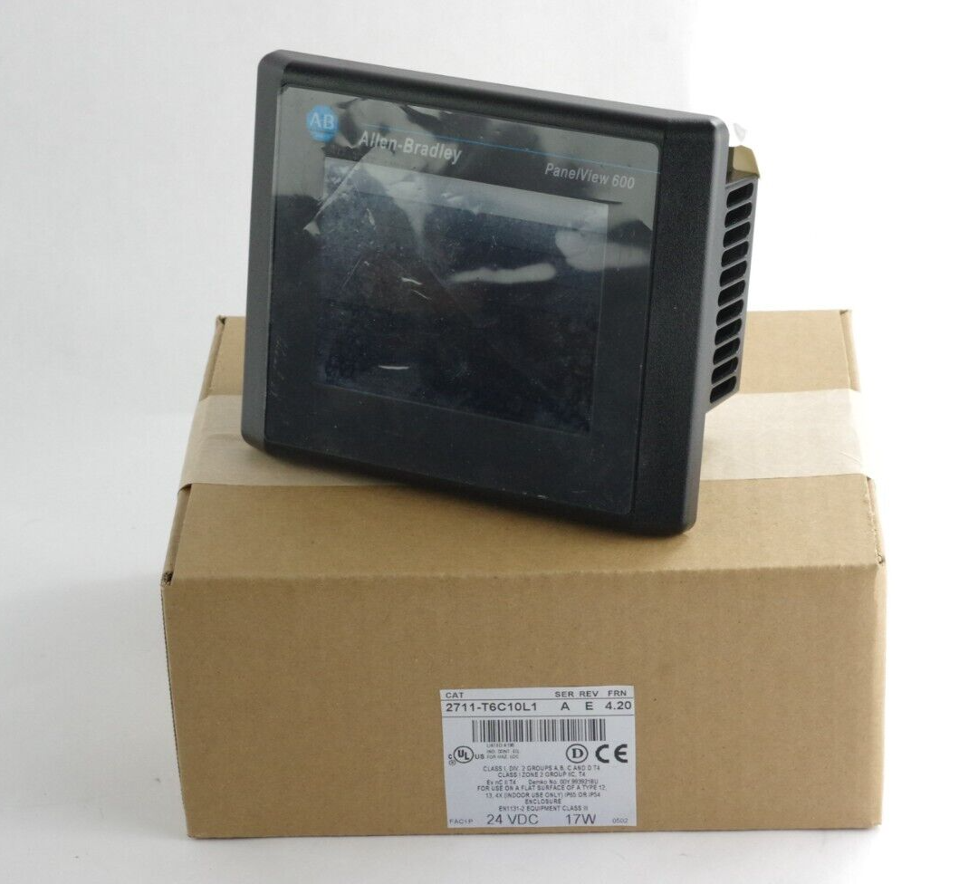 Allen Bradley 2711-T6C10L1 Ser A Rev E FRN 4.20 Panelview 600