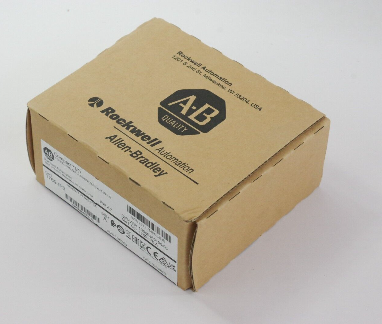 Allen Bradley 1769-IF8 /A CompactLogix 8 Pt Analog Input Module - Sealed Surplus