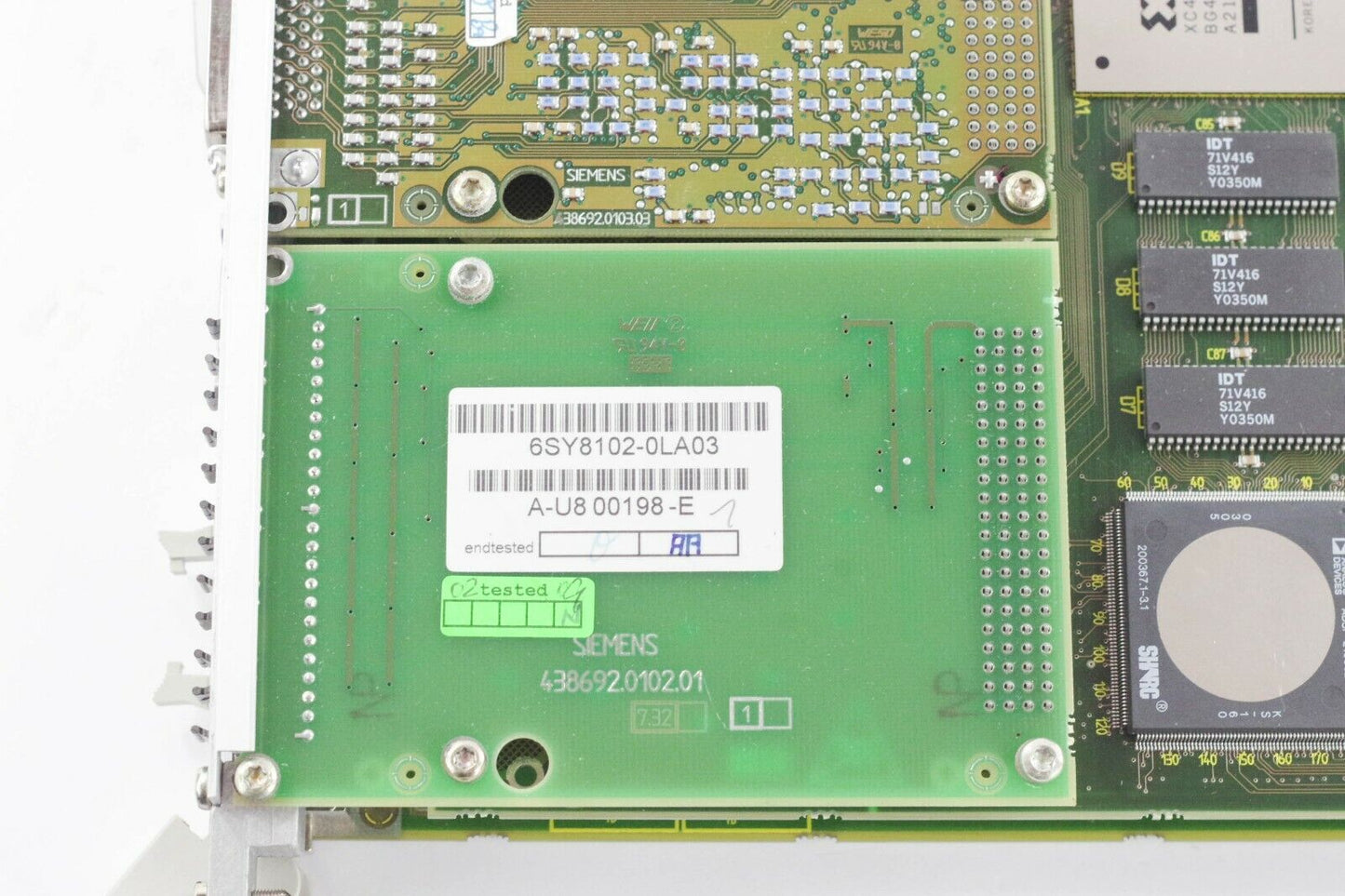 Siemens SIMADYN D 6SY8102-0LA03 Module 6SY81020LA03 SIMOVERT + 6DD1600-0AJ0