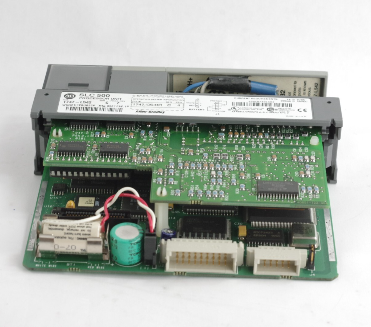 Allen Bradley 1747-L542 /C Proc. Rev 7 SLC 500 Processor Module OS401/C FRN 4