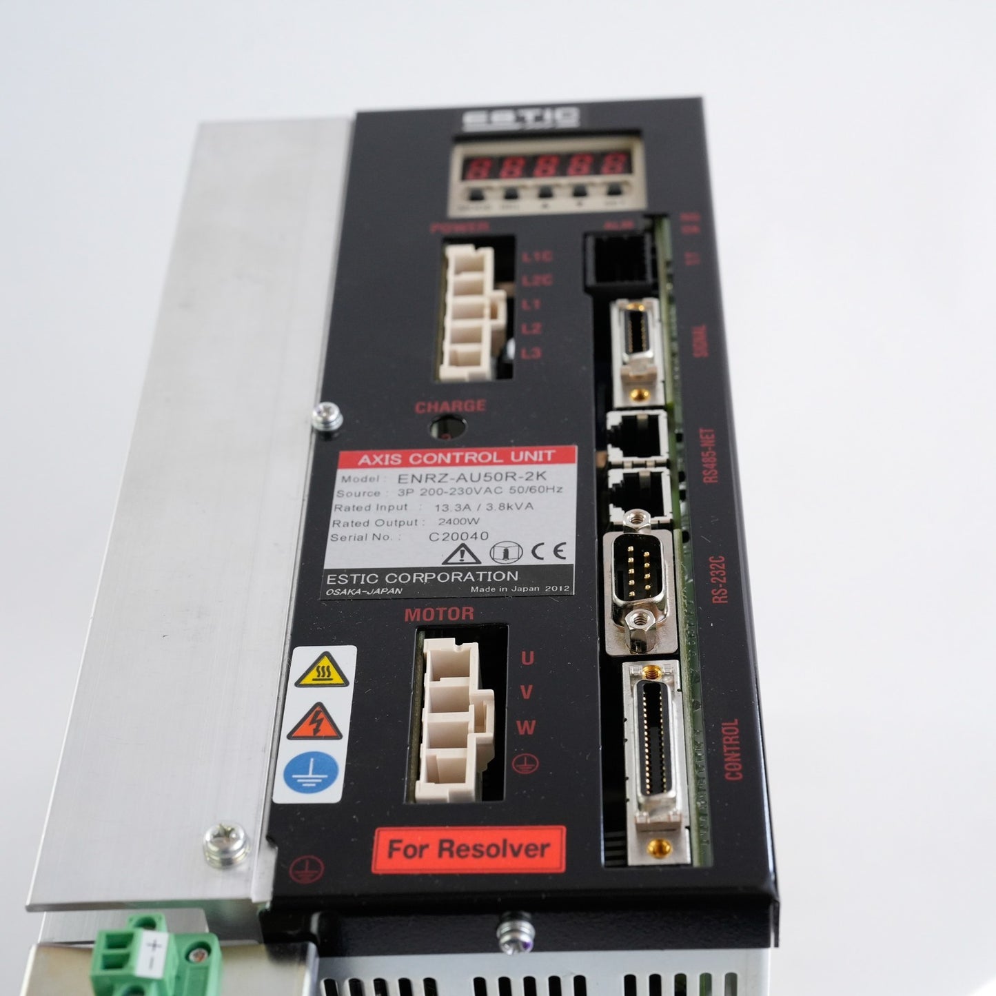 Estic ENRZ-AU50R-2K Axis Control Unit 3P 200-230VAC 50/60Hz ENRZAU50R2K
