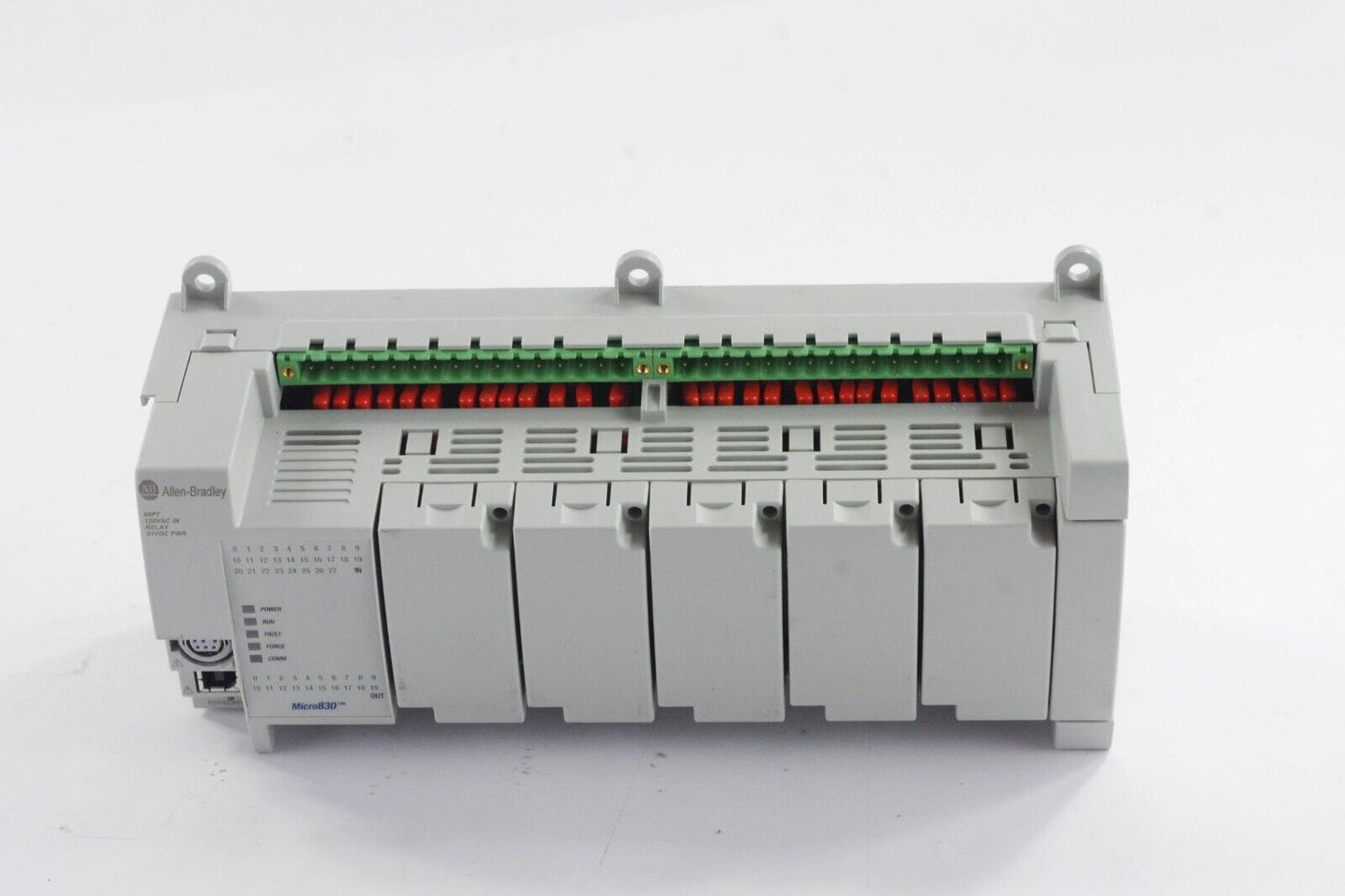 2019 Allen Bradley 2080-LC30-48AWB Ser A Micro830 Controller - No Terminals