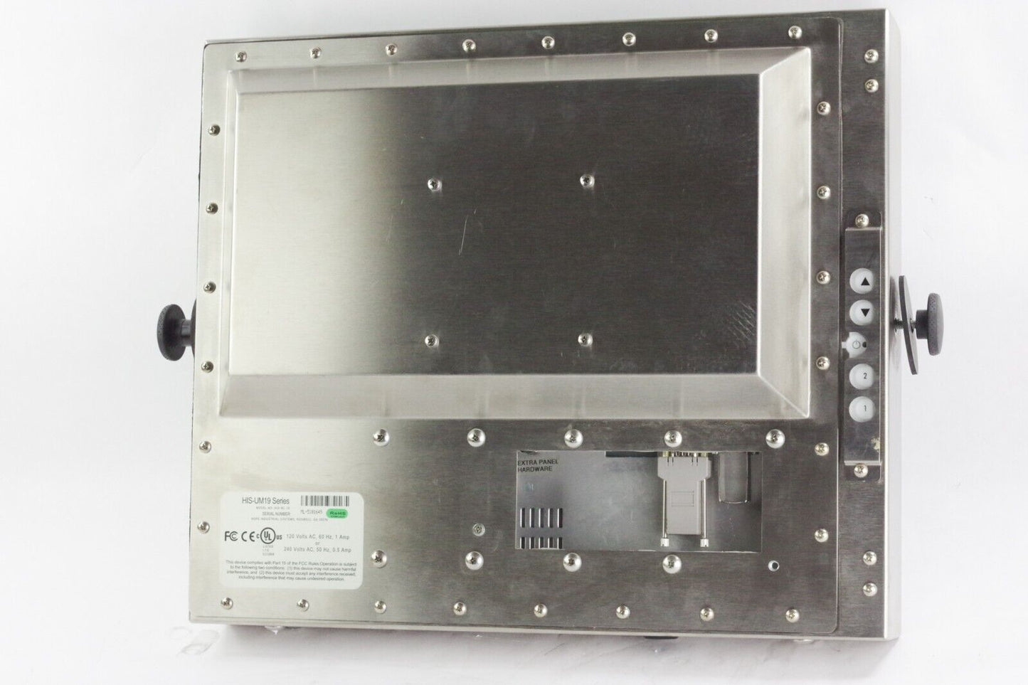 Hope Industrial Systems HIS-UM19 Touchscreen Monitor HIS-WL 19 Stainless