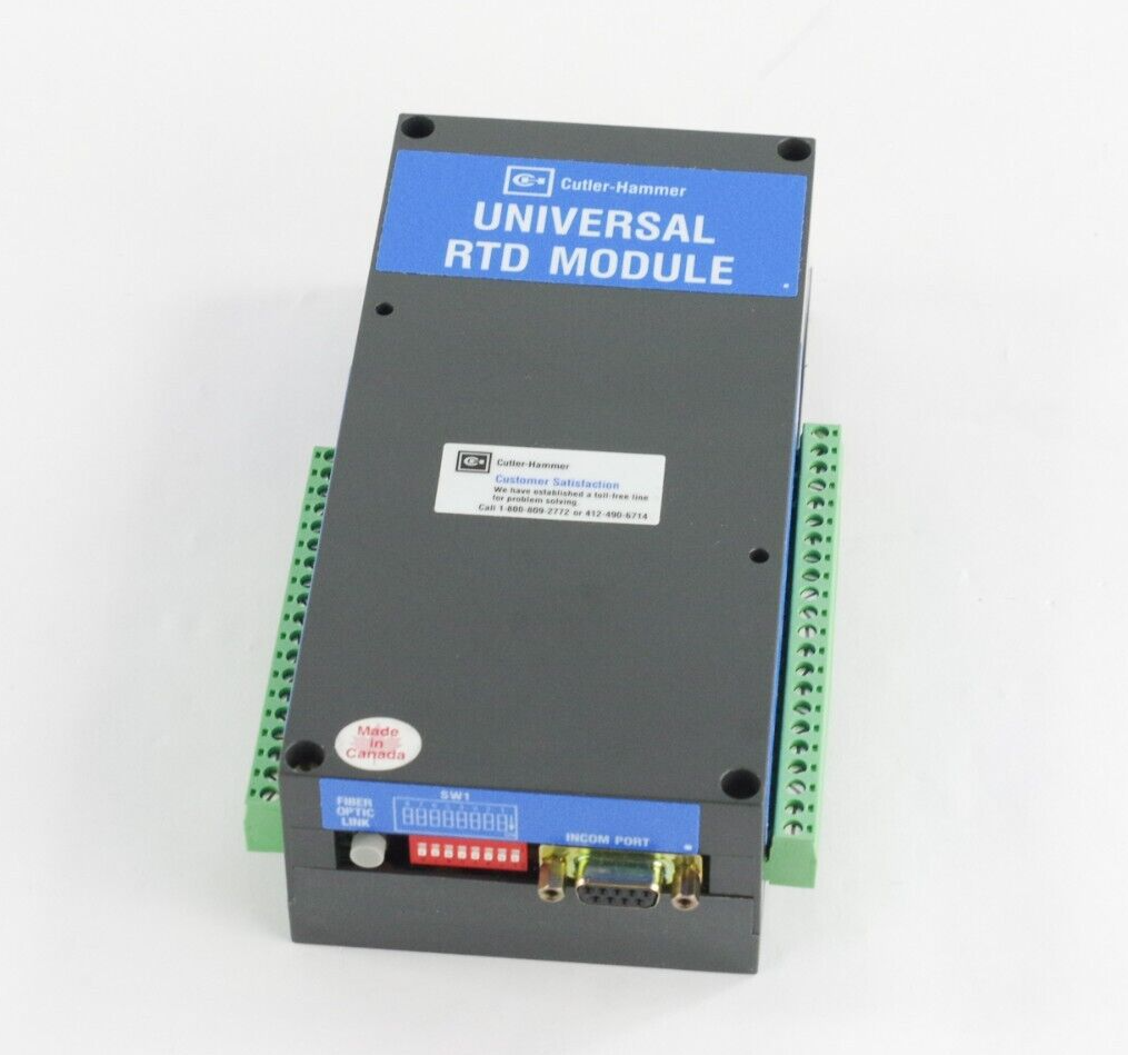 Cutler Hammer 2D78559G01 Universal RTD Module 2D78559G01 Rev. 10 - No Box