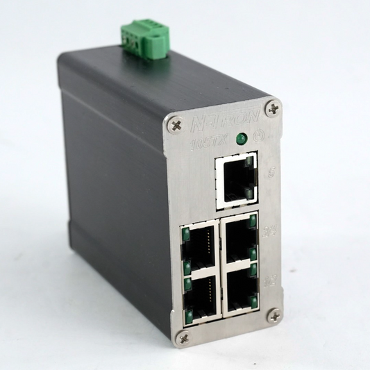 N-Tron 105TX 5 Port Ethernet Switch 10-30V 215mA Gleichstromeingang